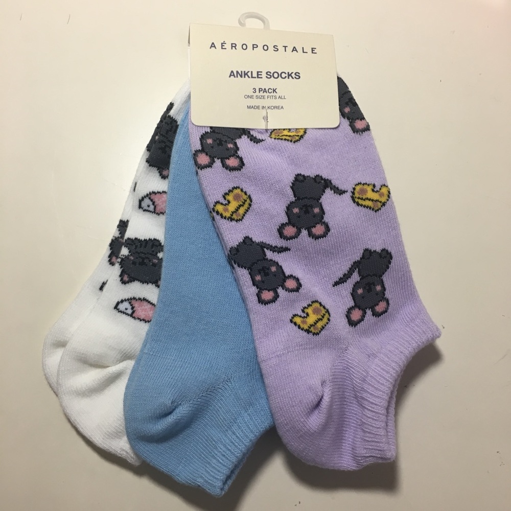NWT Aeropostale Ankle Socks (3 Pack)